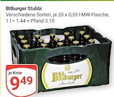 Aktuelles Stubbi Angebot bei GLOBUS in Kerpen (Kolpingstadt) ab 9,49 €