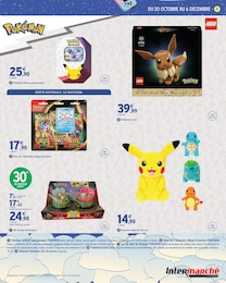 Prix et réduction Cartes Pokémon dans le prospectus Intermarché Super en cours Offre Cartes Pokémon dans le catalogue Intermarché Super du moment à la page 11
