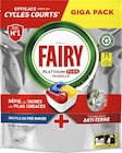 Fairy platinium** - Fairy en promo chez Lidl Ivry-sur-Seine à 13,99 €