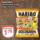 Minis im Angebot bei GLOBUS in Erlangen Minis Angebote von Haribo bei GLOBUS Erlangen für 1,79 €