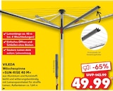Wäschespinne »SUN-RISE 40 M« von VILEDA für 49,99 € bei Kaufland im Angebot Wäschespinne »SUN-RISE 40 M« von VILEDA im aktuellen Kaufland Prospekt
