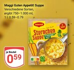 Guten Appetit! Suppe Angebote von Maggi bei GLOBUS Gera für 0,59 €