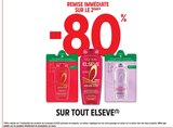 Promo -80% Remise immédiate sur le 2ème sur tout ELSEVE à  dans le catalogue Intermarché Express à Talence