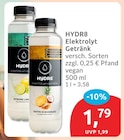 Zitrone-Limette Elektrolyt Getränk von Hydr8 für 1,79 € bei budni im Angebot Zitrone-Limette Elektrolyt Getränk von Hydr8 im aktuellen budni Prospekt