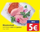 Minutensteak bei famila Nordost im Melsdorf Prospekt für 5,00 €