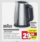 Wasserkocher WK1500BK Angebote von Braun bei Marktkauf Stuttgart für 29,99 €