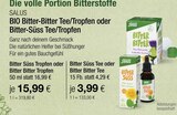 Bitter Süss Tropfen oder Bitter Bitter Tropfen im VITALIA Reformhaus Prospekt Bitter Süss Tropfen oder Bitter Bitter Tropfen von Salus im aktuellen VITALIA Reformhaus Prospekt für 3,99 €