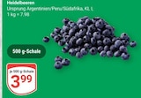 Heidelbeeren bei GLOBUS im Wiesbaden Prospekt für 3,99 €