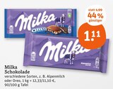 Schokolade Alpenmilch im Angebot bei tegut in Nordhausen Schokolade Alpenmilch Angebote von Milka bei tegut Nordhausen für 1,11 €