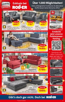 Couch im ROLLER Prospekt "55 JAHRE - Das galaktische Jubiläum!" mit 26 Seiten (Bochum)