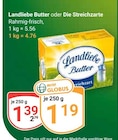 Butter Angebote von Landliebe bei GLOBUS Nettetal für 1,19 €
