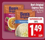 Express-Reis Mexikanisch von Ben's Original im aktuellen EDEKA Prospekt für 1,49 €