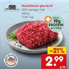 Hackfleisch gemischt im Netto Marken-Discount Prospekt Hackfleisch gemischt von GUT PONHOLZ im aktuellen Netto Marken-Discount Prospekt für 2,99 €