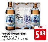 Mooser Liesl Helles Angebote von Arcobräu Moos bei EDEKA Baiersbronn für 5,49 €