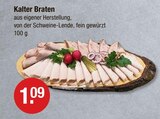 Kalter Braten im aktuellen V-Markt Prospekt für 1,09 €