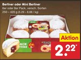 Berliner oder Mini Berliner im aktuellen Prospekt bei Netto Marken-Discount in Wald