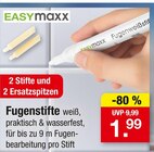 Fugenstifte Angebote von EASYmaxx bei Zimmermann Hildesheim für 1,99 €