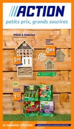 Catalogue Action avec 24 pages de promos Prospectus Action, "petits prix, grands sourires", pages, 22/03/2023 - 28/03/2023