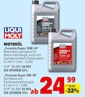 Formula Super 10W-40 oder Formula Super 5W-40 Angebote von LIQUI MOLY bei Marktkauf Sindelfingen für 24,99 €