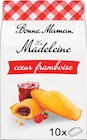 La madeleine cœur framboise - BONNE MAMAN en promo chez Intermarché Express La madeleine cœur framboise - BONNE MAMAN dans le catalogue Intermarché Express