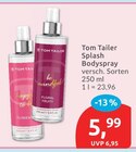 Aktuelles Splash Bodyspray Angebot bei budni in Hamburg ab 5,99 €
