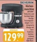 Küchenmaschine KM 3898 im Angebot bei E center in Bocholt Küchenmaschine KM 3898 Angebote von SEVERIN bei E center Bocholt für 129,99 €