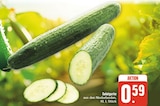 Salatgurke Angebot im nah und gut Prospekt Salatgurke im nah und gut Prospekt zum Preis von 0,59 €