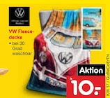 VW Fleece-Decke von Volkswagen im aktuellen Netto Marken-Discount Prospekt