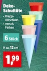 Deko-Schultüte für 1,99 € bei Thomas Philipps im Angebot Deko-Schultüte im aktuellen Thomas Philipps Prospekt
