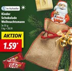 Schokolade Weihnachtsmann von Kinder im aktuellen Lidl Prospekt