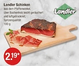 Schinken Angebote von Landler bei V-Markt Regensburg für 2,19 €