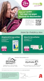 Aktueller mea - meine apotheke Apotheken Prospekt für Mönchweiler: Unsere März-Angebote mit 4} Seiten, 01.03.2026 - 31.03.2026