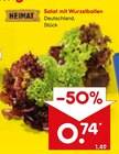 Salat mit Wurzbällen im Netto Marken-Discount Prospekt Salat mit Wurzbällen von HEIMAT im aktuellen Netto Marken-Discount Prospekt für 0,74 €