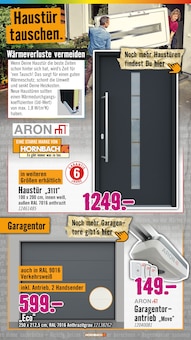 Haustür Angebot im aktuellen Hornbach Prospekt auf Seite 3