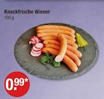 Knackfrische Wiener bei V-Markt im Leipheim Prospekt für 0,99 €