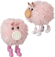 Stoffschwein mit Knopfnase rosa Angebot in Minderleinsmühle im aktuellen Prospekt bei dm-drogerie markt in Minderleinsmühle