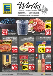 Aktueller EDEKA Prospekt mit Pizza, "Aktuelle Angebote", Seite 1