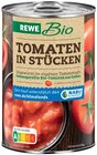 Tomaten in Stücken im Angebot bei REWE in Kempen Tomaten in Stücken Angebote von REWE Bio bei REWE Kempen für 0,65 €