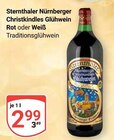 Aktuelle Glühwein Angebote bei GLOBUS in Oberhausen Aktuelles Sternthaler Nürnberger Christkindles Glühwein Rot Angebot bei GLOBUS in Oberhausen ab 2,99 €