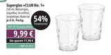 Superglas »CLUB No. 1« bei Marktkauf im Horb Prospekt für 9,99 €