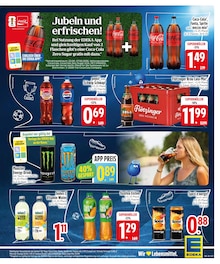 Coca Cola im aktuellen EDEKA Prospekt (Augsburg) Coca Cola im EDEKA Prospekt "Wir lieben Lebensmittel." mit 32 Seiten (Augsburg)