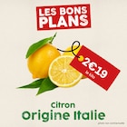 Promo Citron à 2,19 € dans le catalogue So.bio à Noyon