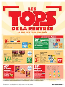 Catalogue Auchan Supermarché, 01/09/2026 - 12/09/2026, LES TOPS DE LA RENTRÉE, 36 pages Prospectus Auchan Supermarché en cours, "LES TOPS DE LA RENTRÉE", 36 pages