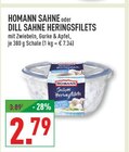 SAHNE oder DILL SAHNE HERINGSFILETS Angebote von HOMANN bei Marktkauf Münster für 2,79 €