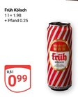 Aktuelles Kölsch Angebot bei GLOBUS in Erfurt ab 0,99 €