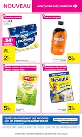 Lait en promo dans le catalogue Carrefour à la page 3