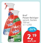 Power Reiniger von Bref für 2,19 € bei budni im Angebot Power Reiniger von Bref im aktuellen budni Prospekt