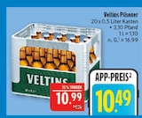 Pilsener im Angebot bei Marktkauf in Nürnberg Pilsener Angebote von Veltins bei Marktkauf Nürnberg für 10,49 €