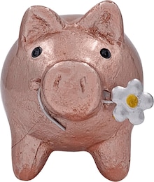 Keramikschwein metallic mit Kleeblatt Angebot in Storchhof im aktuellen Prospekt bei dm-drogerie markt in Storchhof