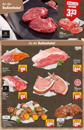 Schweinenackensteak Angebot im aktuellen REWE Prospekt auf Seite 18
